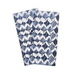Lenox Westmore Blue Bay Diamond Dinner Napkin, Set of 2