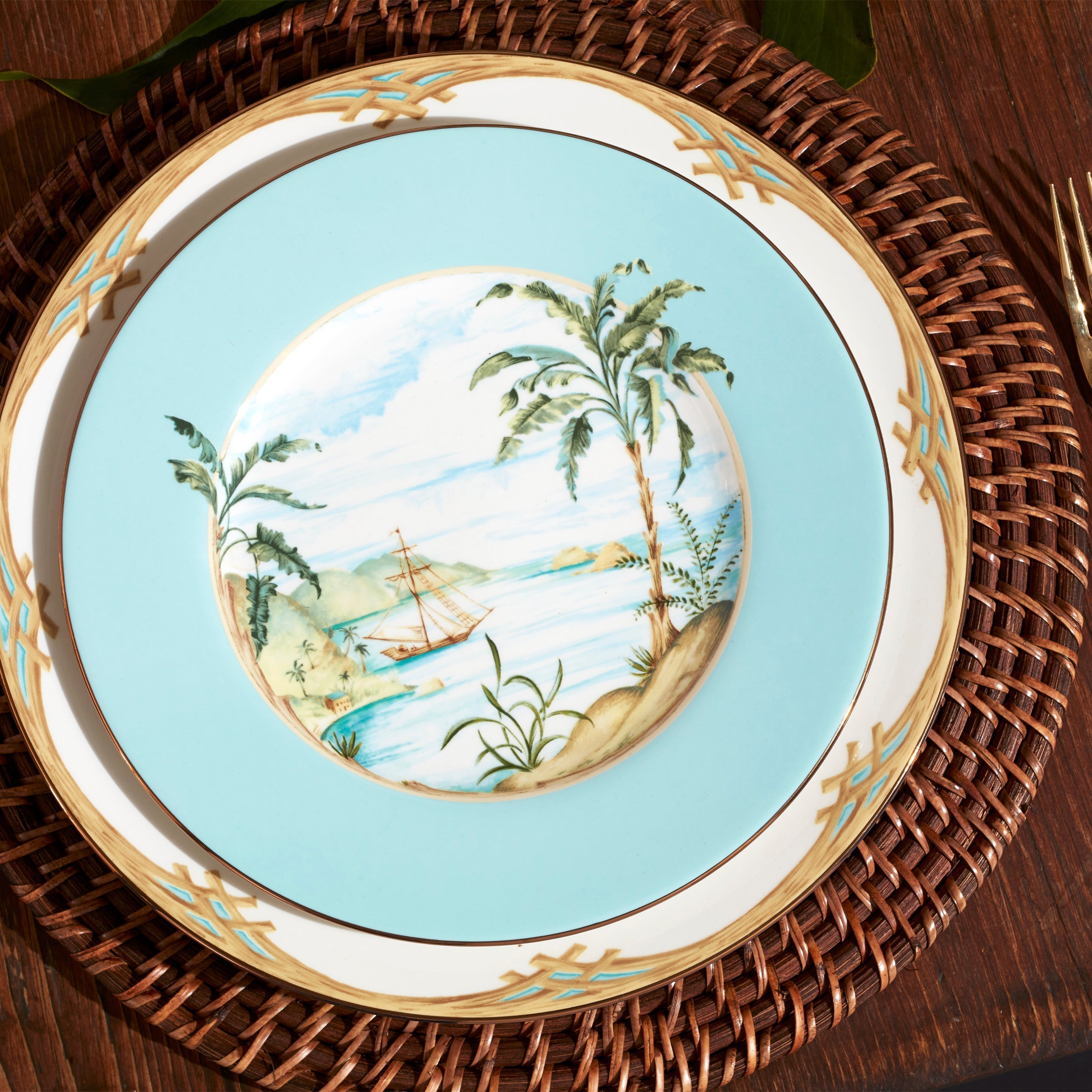 Lenox Westmore British Colonial Tradewind Accent Plate - Image 7