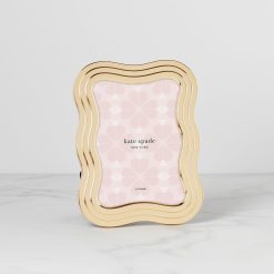 Lenox Westmore South Street Gold 5x7 Wavy Photo Frame