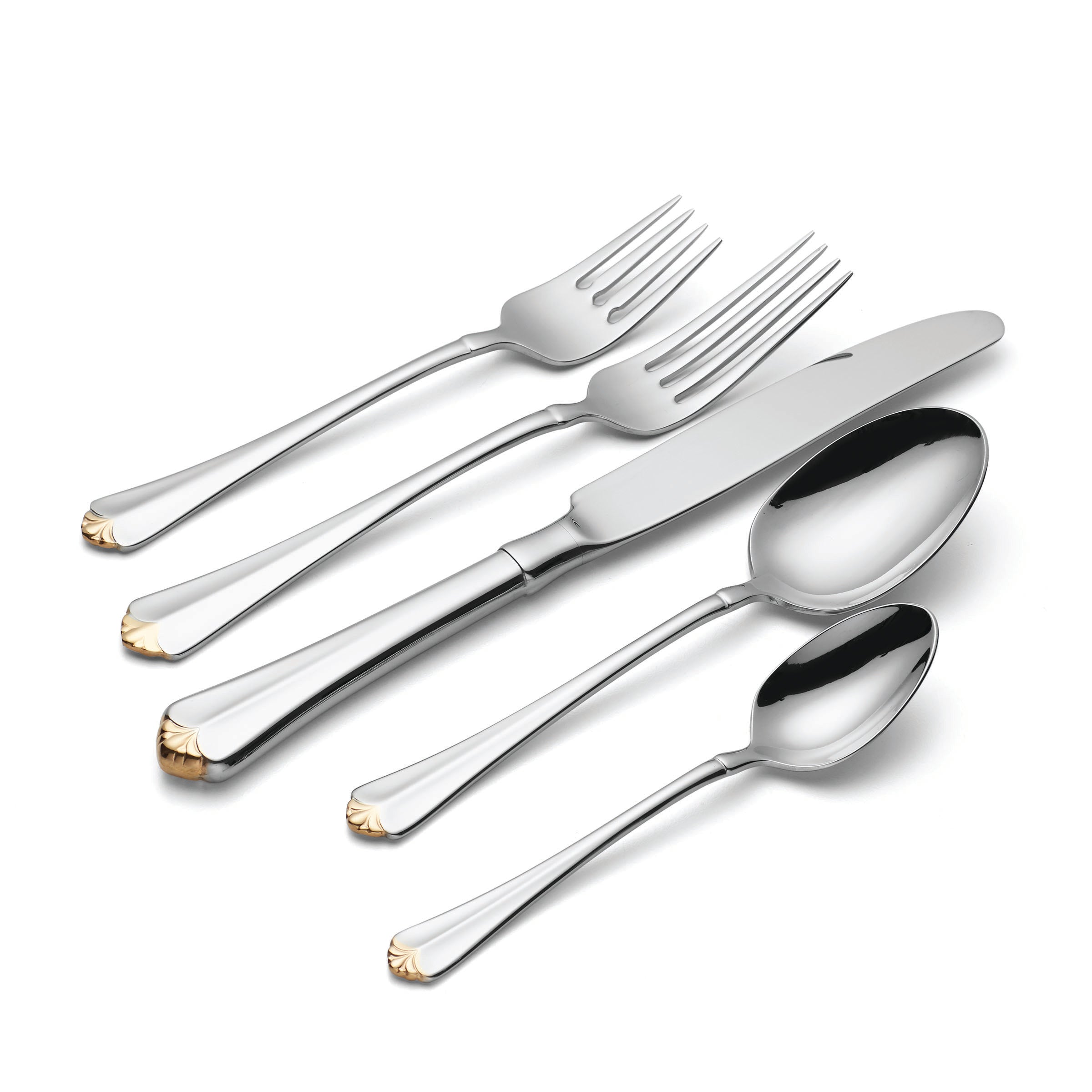 Lenox Westmore Golden Juilliard 20-Piece Flatware Set - Image 3