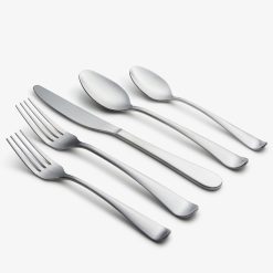 Lenox Westmore Rhiannon Satin 45-Piece Flatware Set
