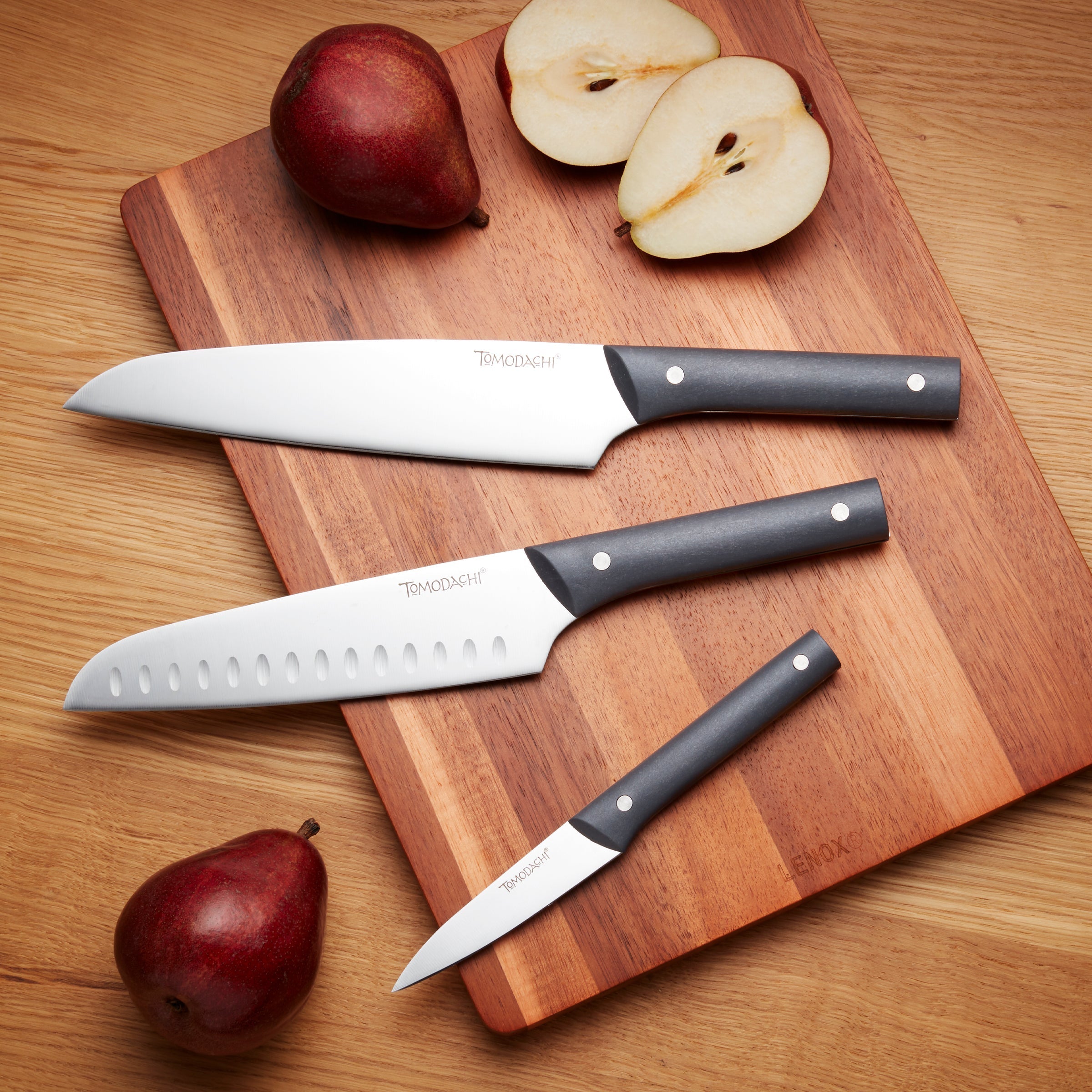Lenox Westmore Harvest Slate 15-Piece Cutlery Block Set - Image 6