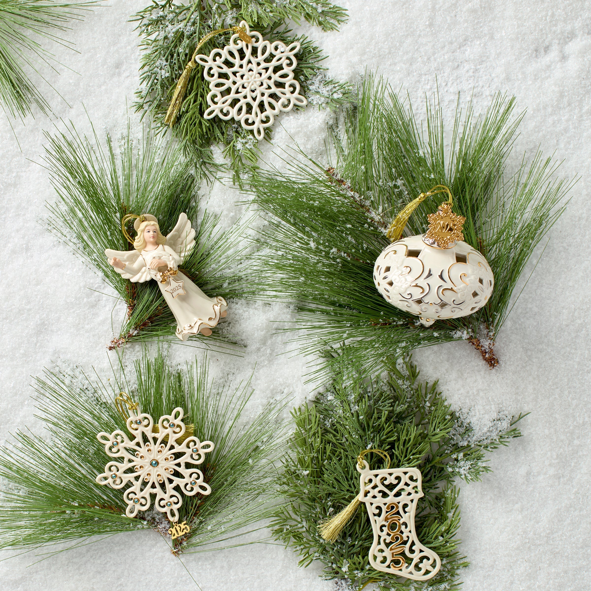 Lenox Westmore 2025 Snow Fantasies Snowflake Ornament - Image 2