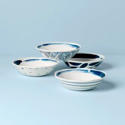 Lenox Westmore Blue Bay Melamine All-Purpose Bowls, Set of 4