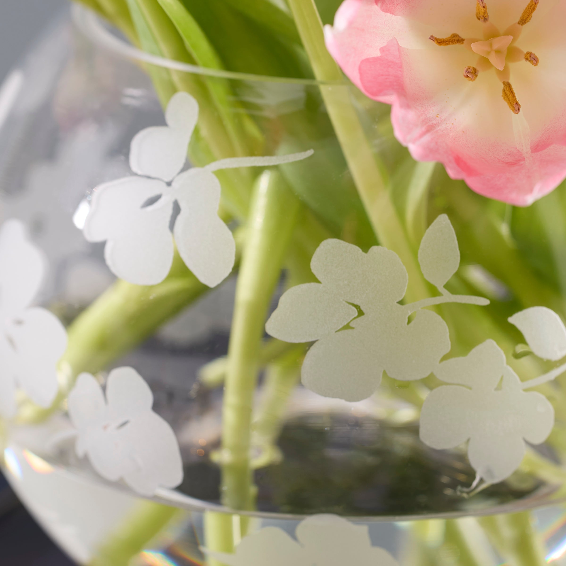 Lenox Westmore Spring Pansies Glass Petite Rose Bowl - Image 4