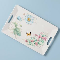 Lenox Westmore Butterfly Meadow Melamine Handled Tray