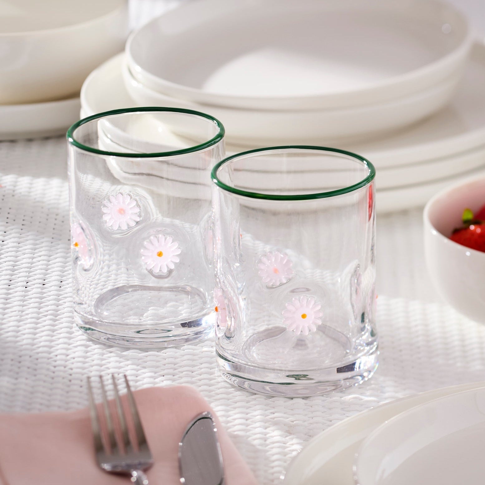 Lenox Westmore 24 Seven Flower Tumbler, Set of 2 - Image 2