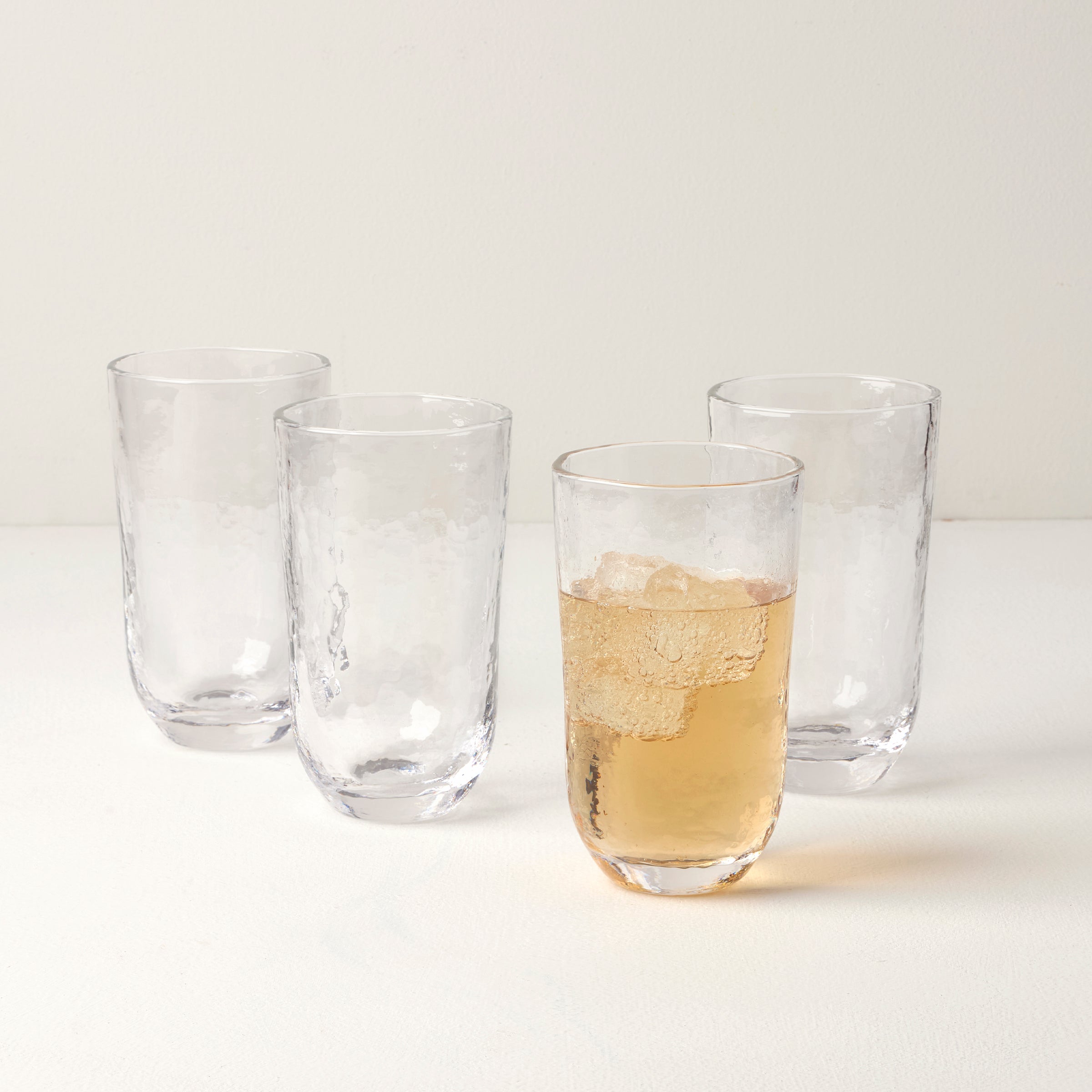 Lenox Westmore Homespun Clear Tall Tumbler - Set Of 4