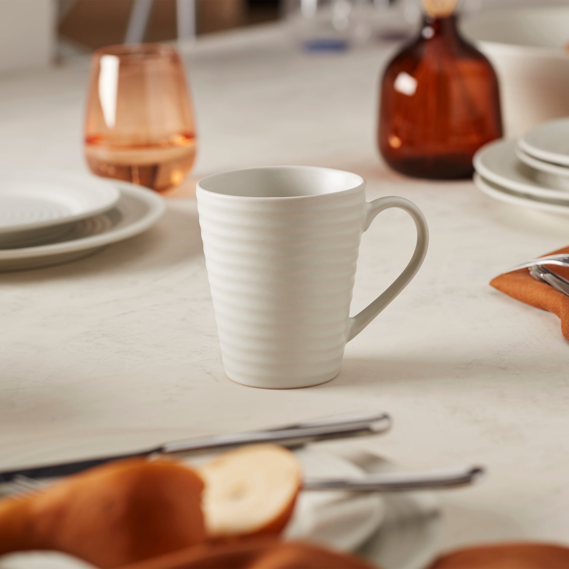 Lenox Westmore Ridge White 12-Piece Dinnerware Set - Image 14
