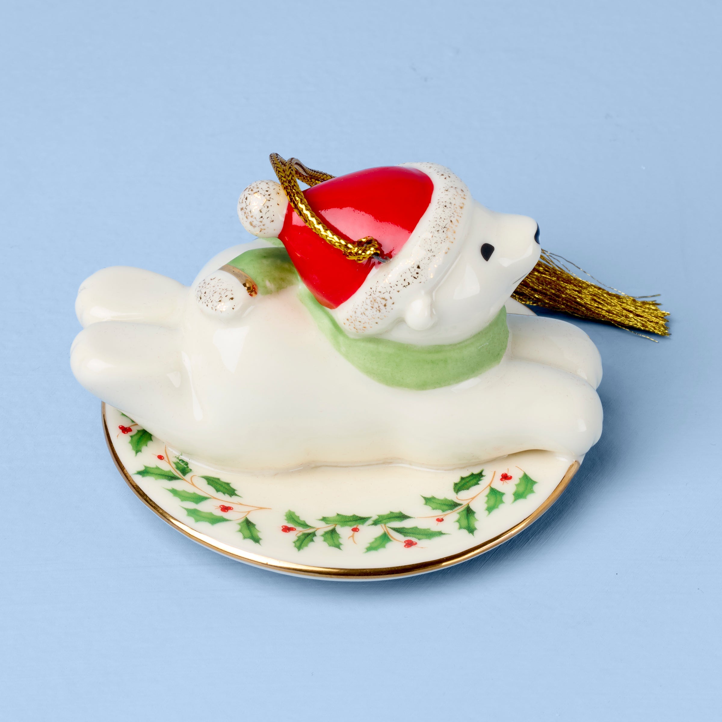 Lenox Westmore Personalized My Polar Bear Express Ornament - Image 2