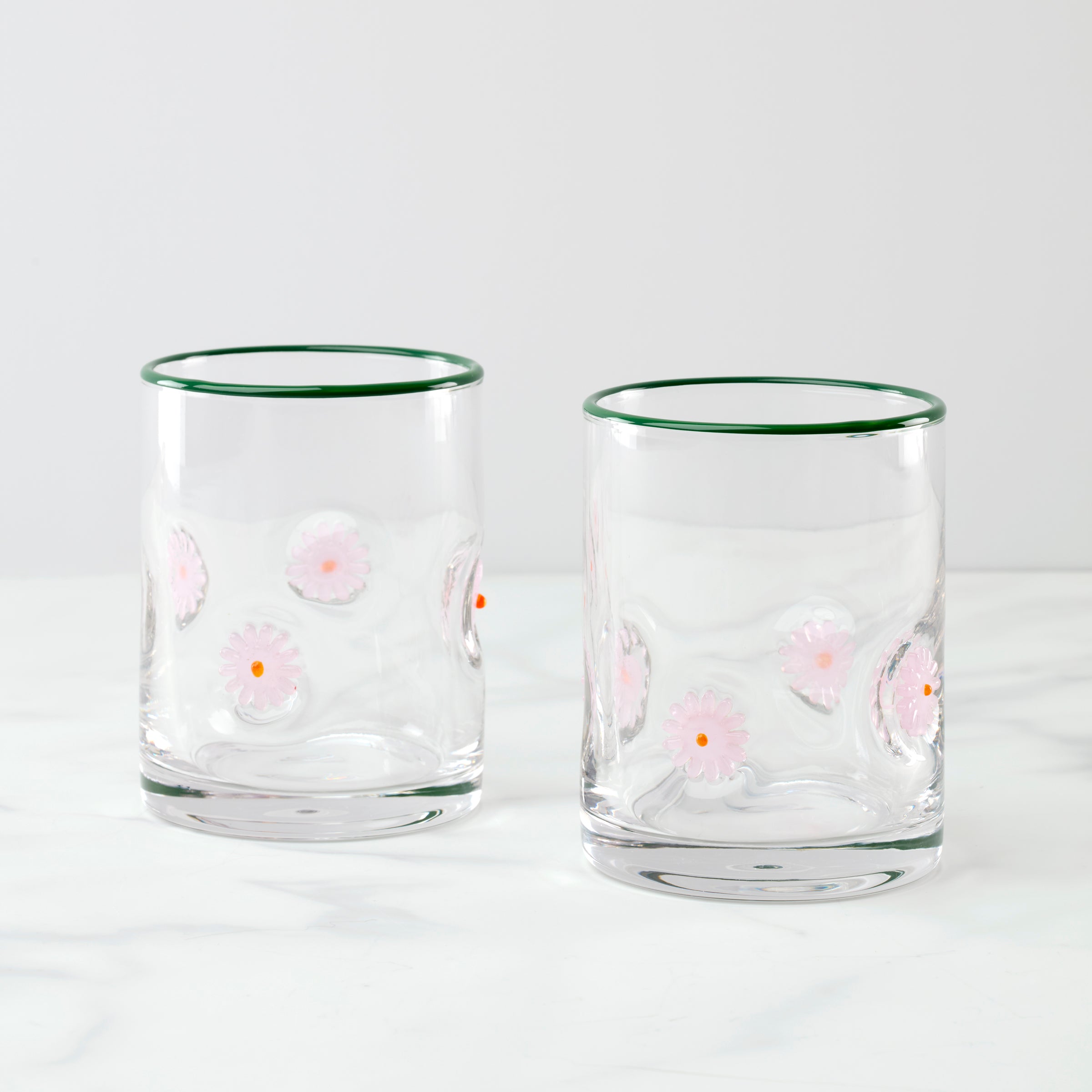 Lenox Westmore 24 Seven Flower Tumbler, Set of 2