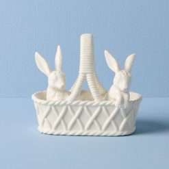 Lenox Westmore Wicker Creek Bunny Salt & Pepper Set
