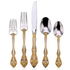 Lenox Westmore Golden Michelangelo 20-Piece Flatware Set