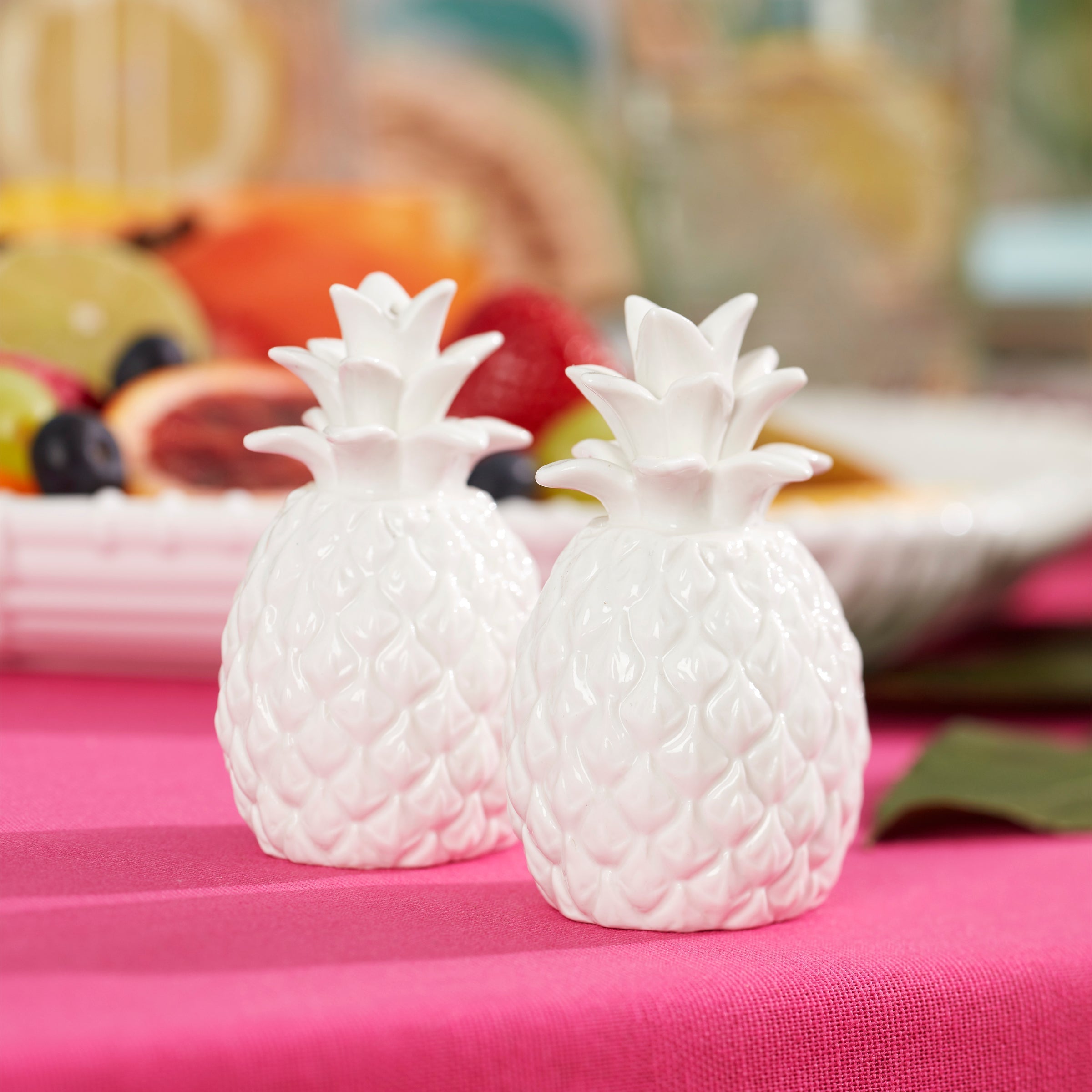 Lenox Westmore Wicker Creek Pineapple Salt & Pepper Set - Image 2