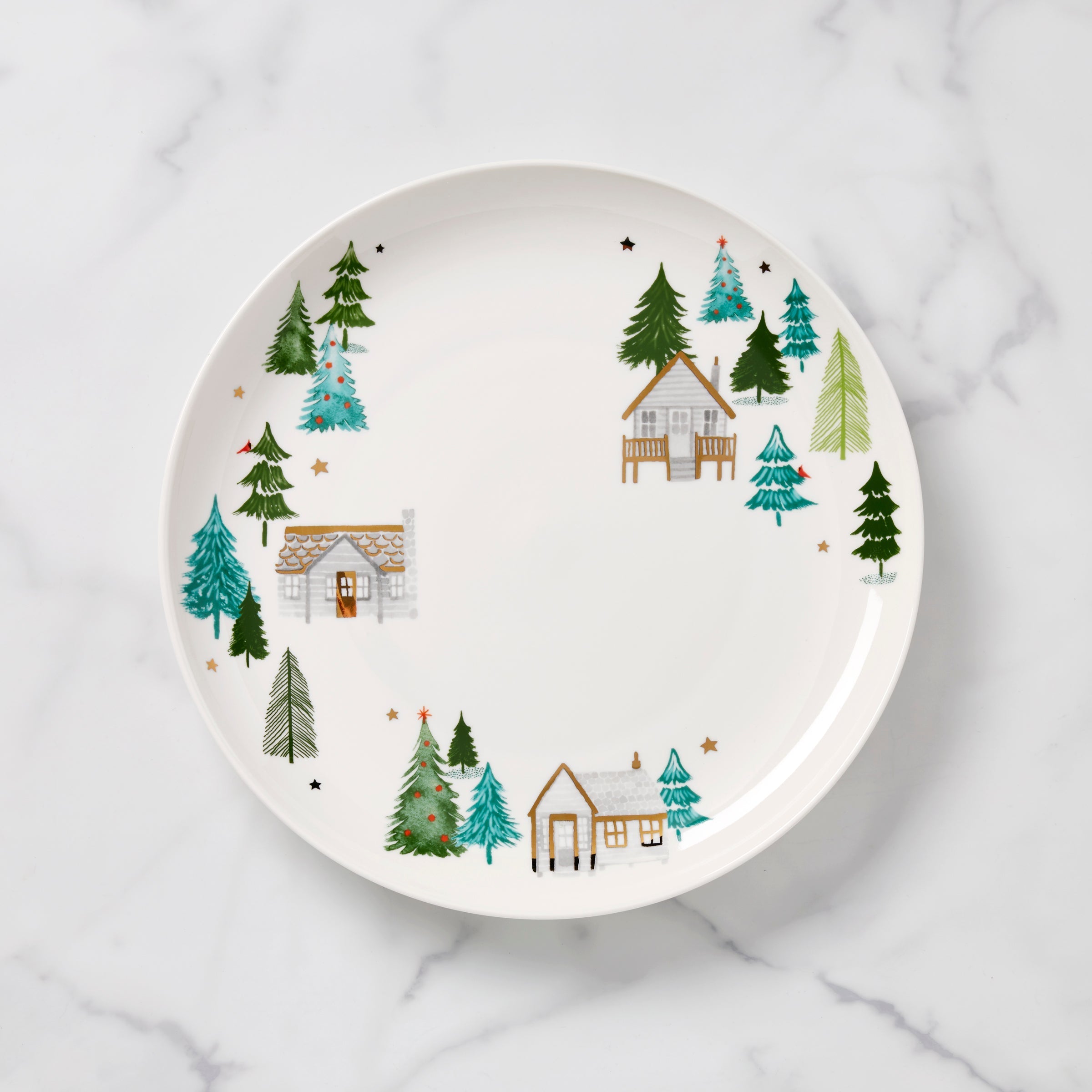 Lenox Westmore Balsam Lane Round Platter