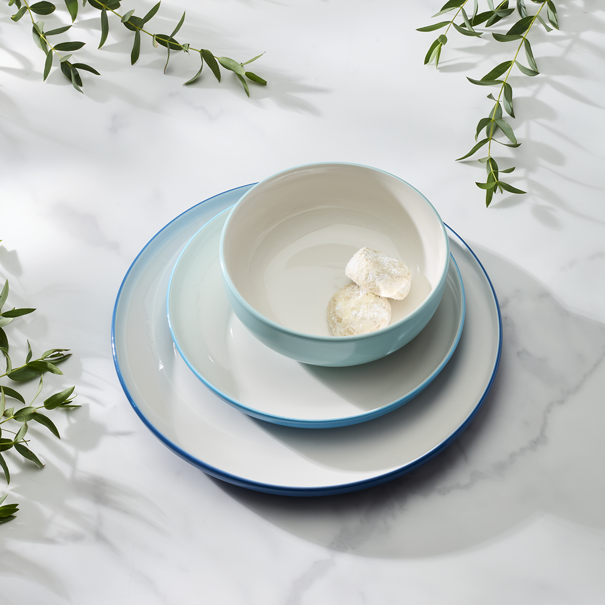 Lenox Westmore 24 Seven Colors Turquoise 12-Piece Dinnerware Set - Image 14