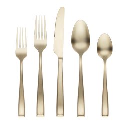 Lenox Westmore Samira Champagne Satin 20-Piece Flatware Set