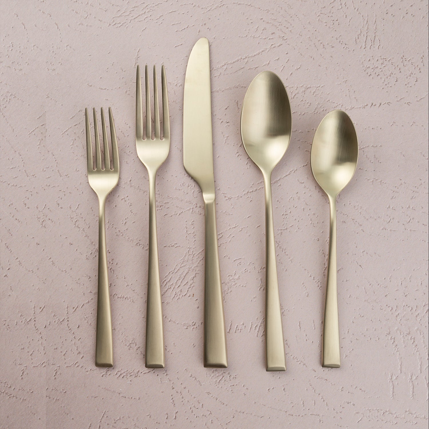 Lenox Westmore Marlise Champagne Satin 20-Piece Flatware Set - Image 3