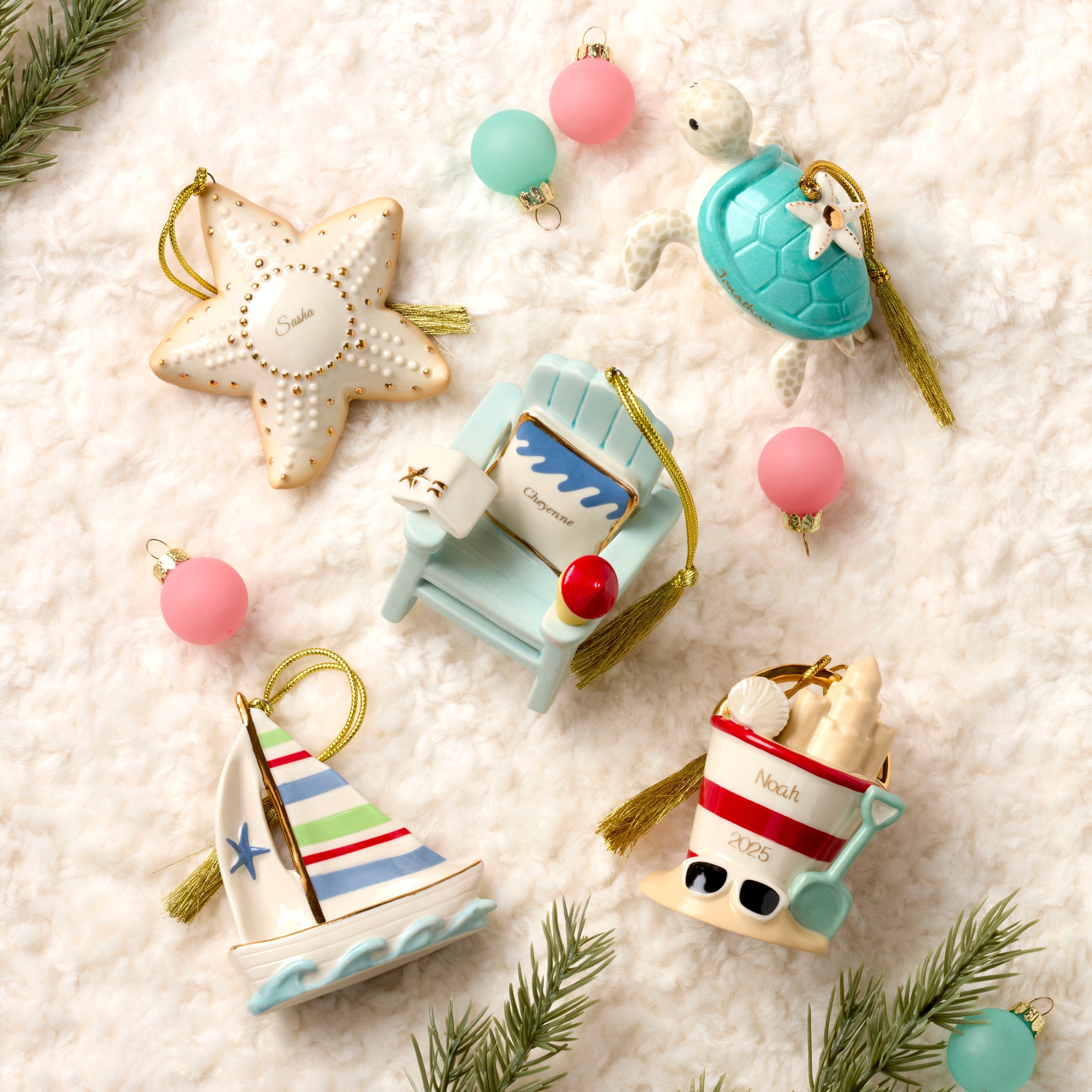 Lenox Westmore Personalized Sea Turtle Ornament - Image 3