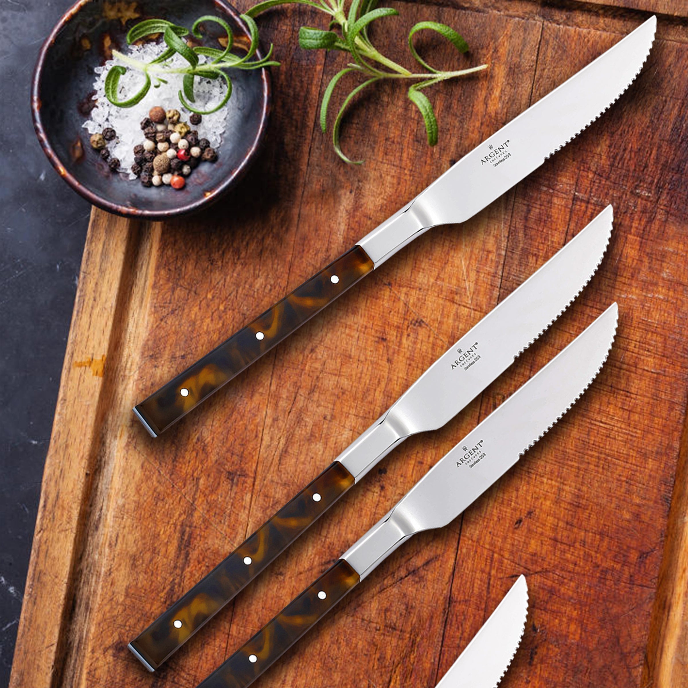 Lenox Westmore Tortoise Steak Knives, Set of 4 - Image 2