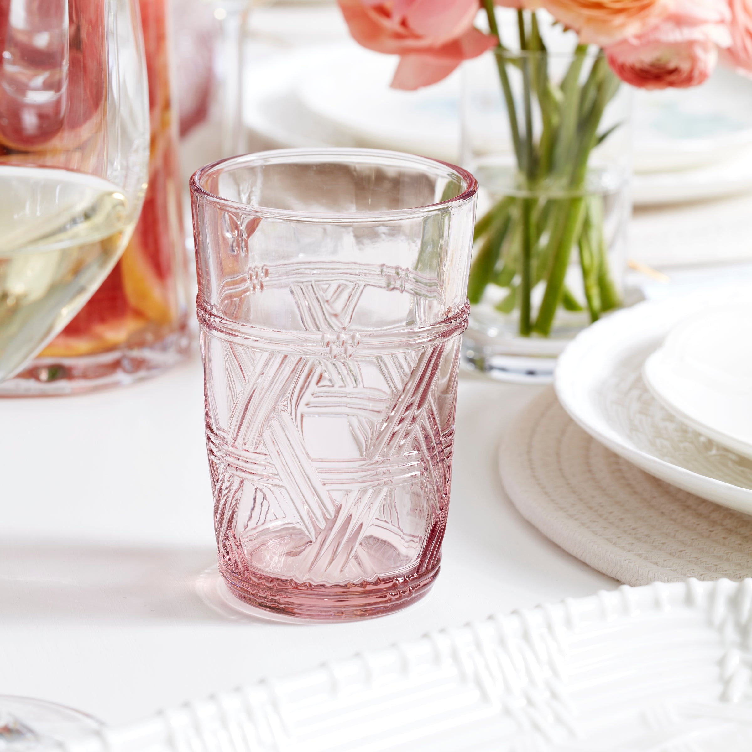 Lenox Westmore Butterfly Meadow Pink Tall Glasses, Set of 4 - Image 2