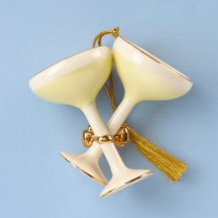 Alternative view of Lenox Westmore Personalized Champagne Glasses Ornament