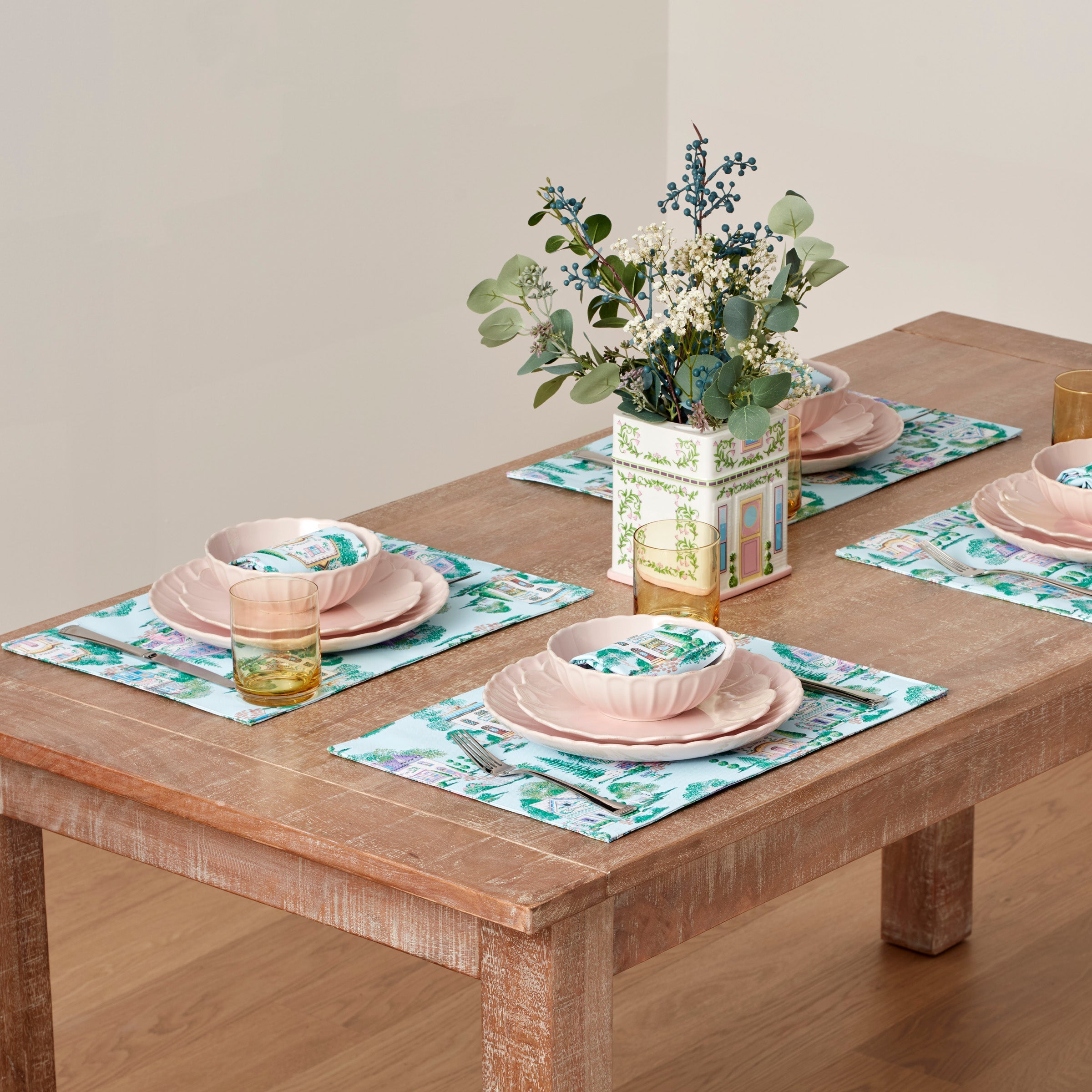 Lenox Westmore Lenox Spice Village Allover Placemats, Set of 4 - Image 2