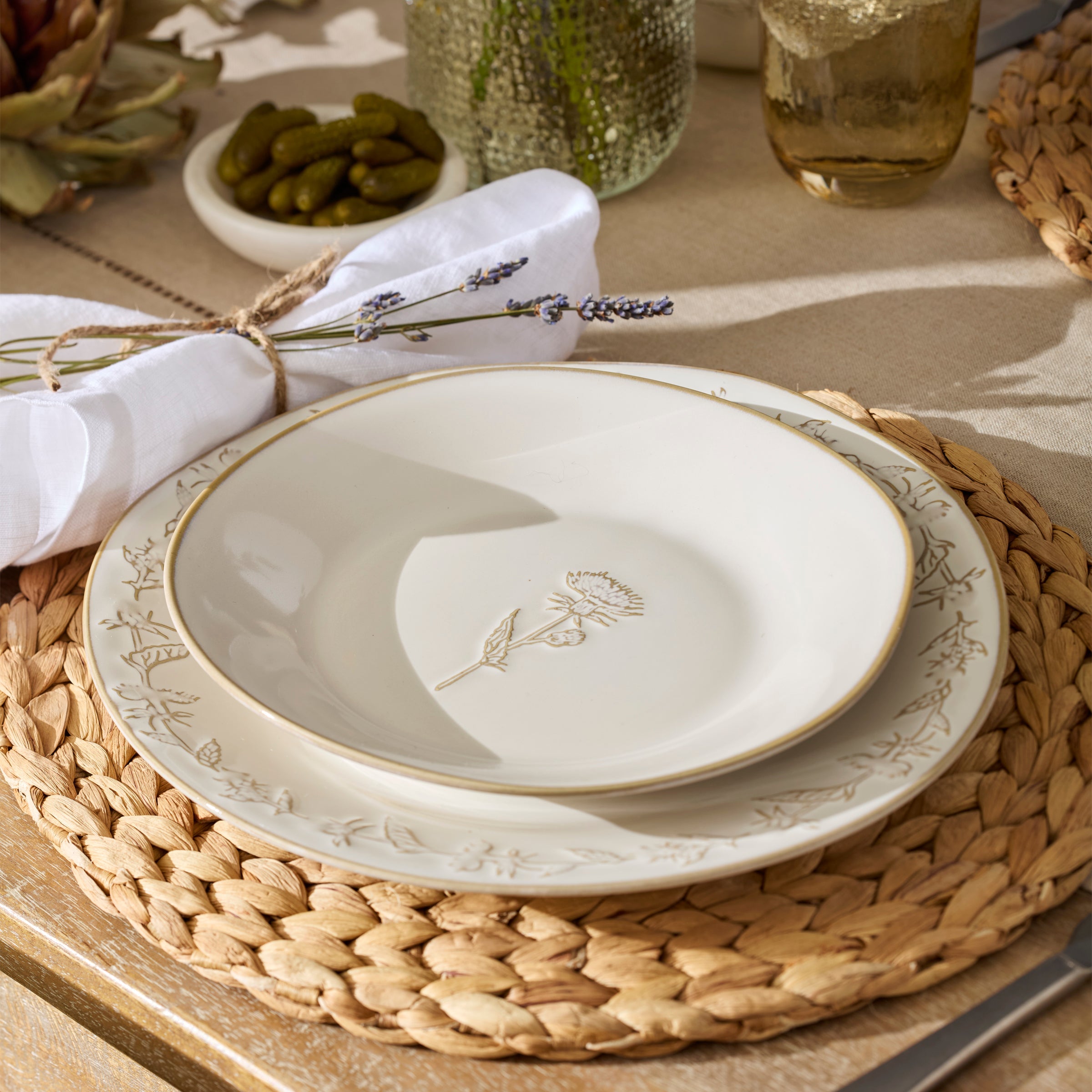 Lenox Westmore Homespun 12-Piece Dinnerware Set - Image 6