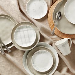 Alternative view of Lenox Westmore Oyster Bay Assorted Tidbit Plates - Set of 4