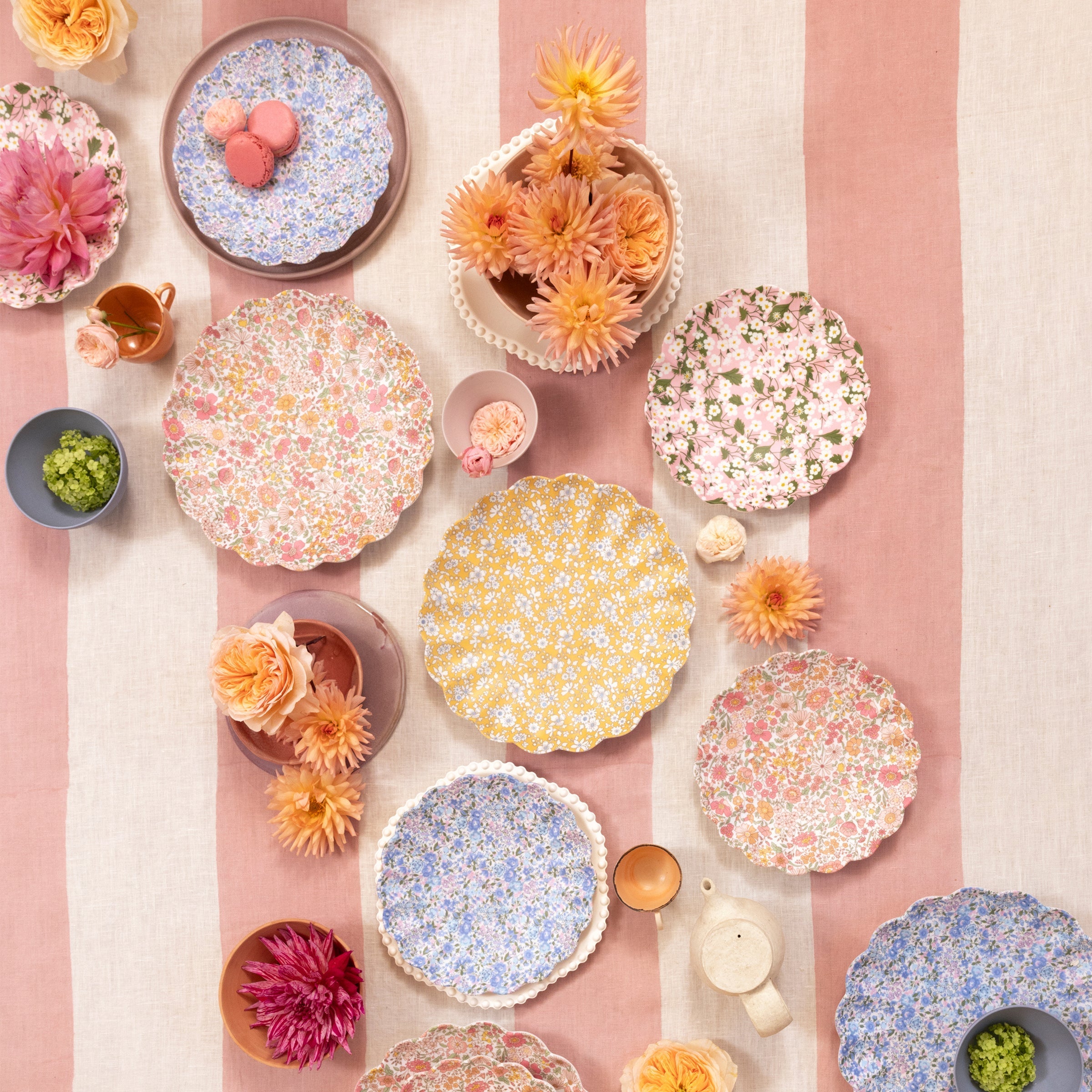 Lenox Westmore Meri Meri X Liberty Floral Melamine Small Plate, Set of 4 - Image 7