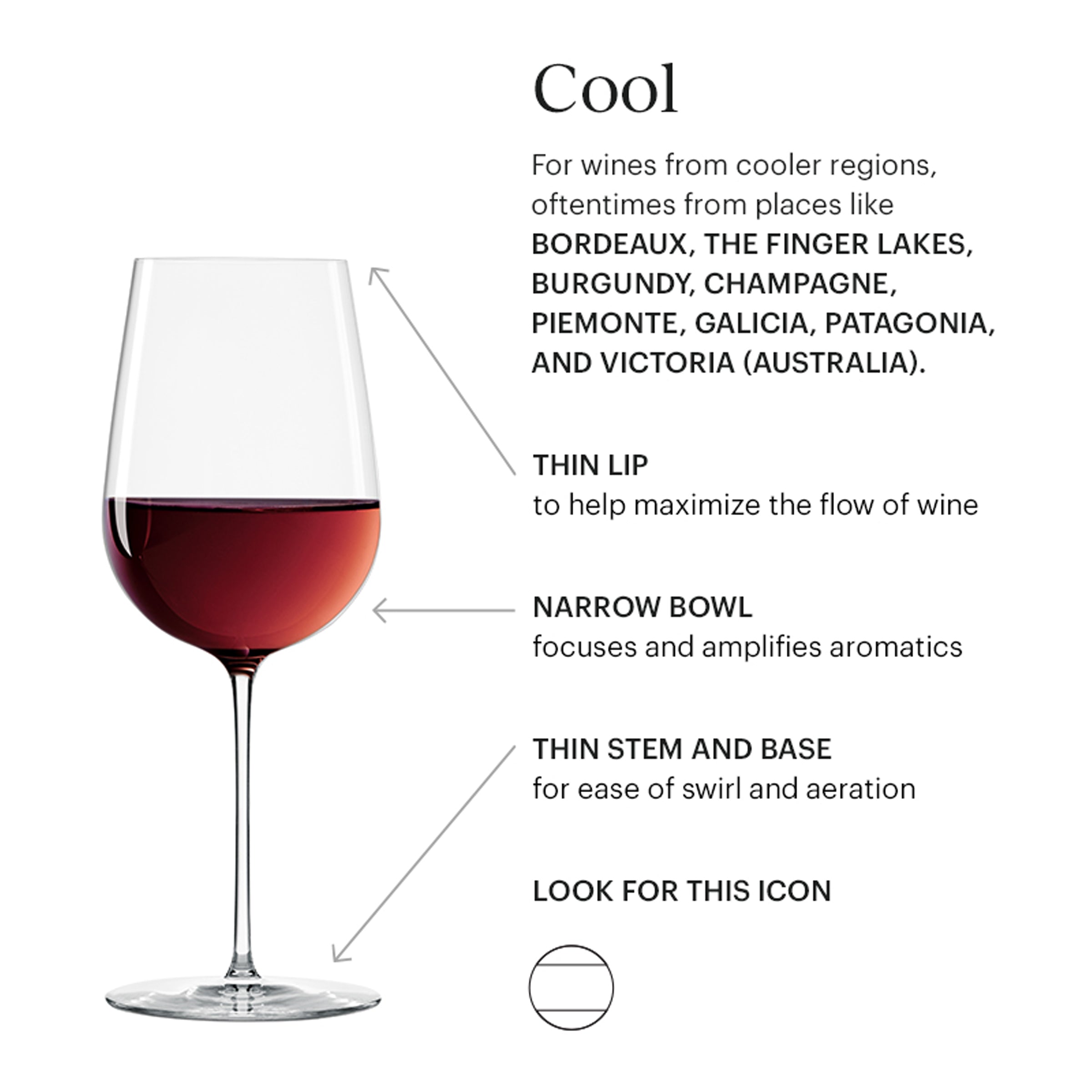 Lenox Westmore Tuscany Signature Series Cool Region Wine Glasses, Set of 4 - Image 15