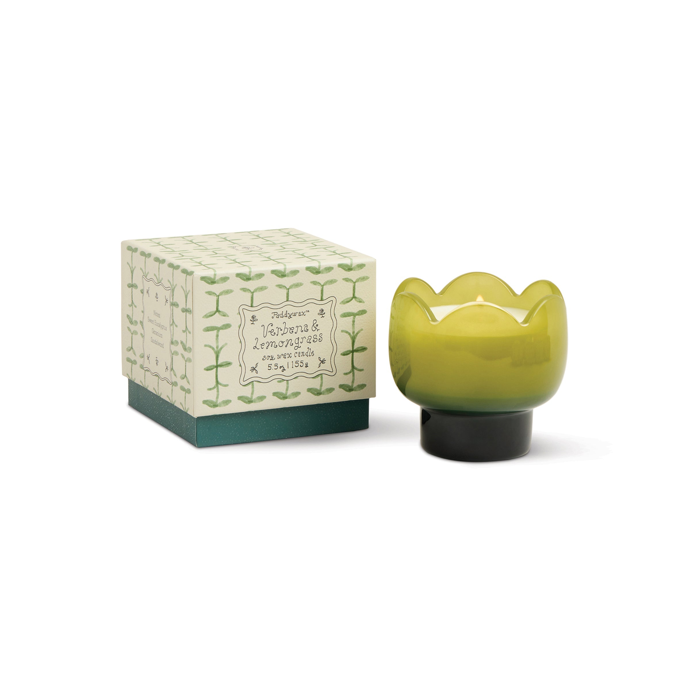 Lenox Westmore Tulip Verbena & Lemongrass 5.5oz Candle