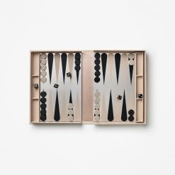 Lenox Westmore The Art Of Backgammon Mirror Board Game