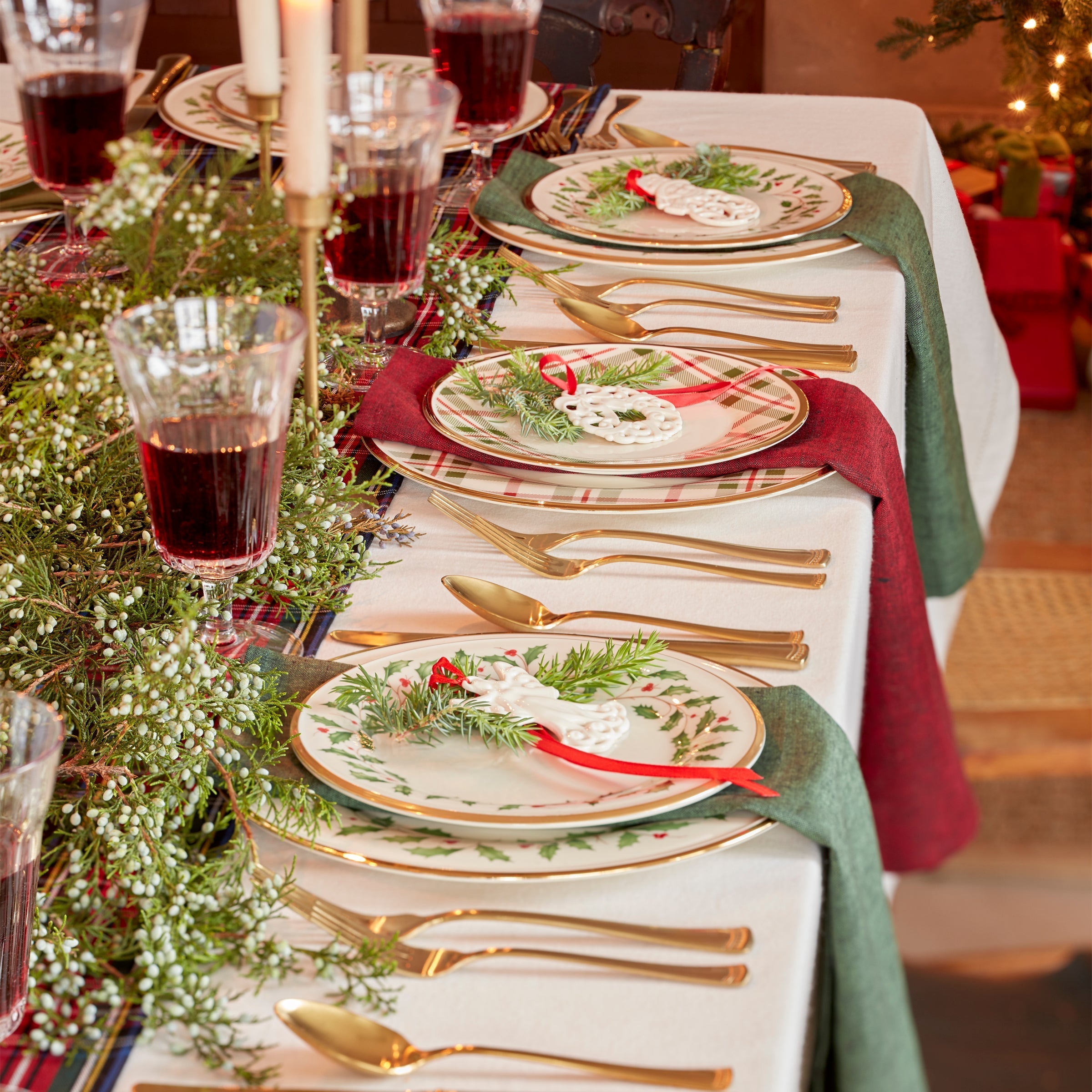 Lenox Westmore Holiday 3-Piece Place Setting - Image 4
