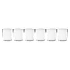 Lenox Westmore Bunny Hop Stackable Clear Tall Glasses, Set of 6