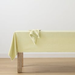Alternative view of Lenox Westmore French Perle Pistachio 60x120 Tablecloth