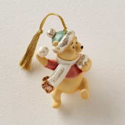 Lenox Westmore Personalized Pooh's Winter Fun Ornament