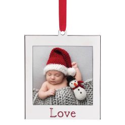 Alternative view of Lenox Westmore Love Photo Frame Charm Ornament