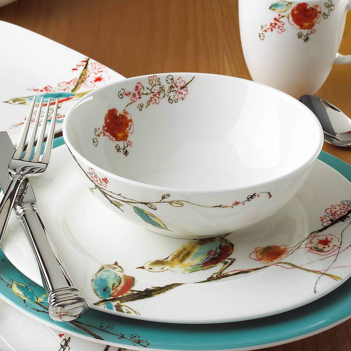 Lenox Westmore Chirp 4-Piece Place Setting - Image 5