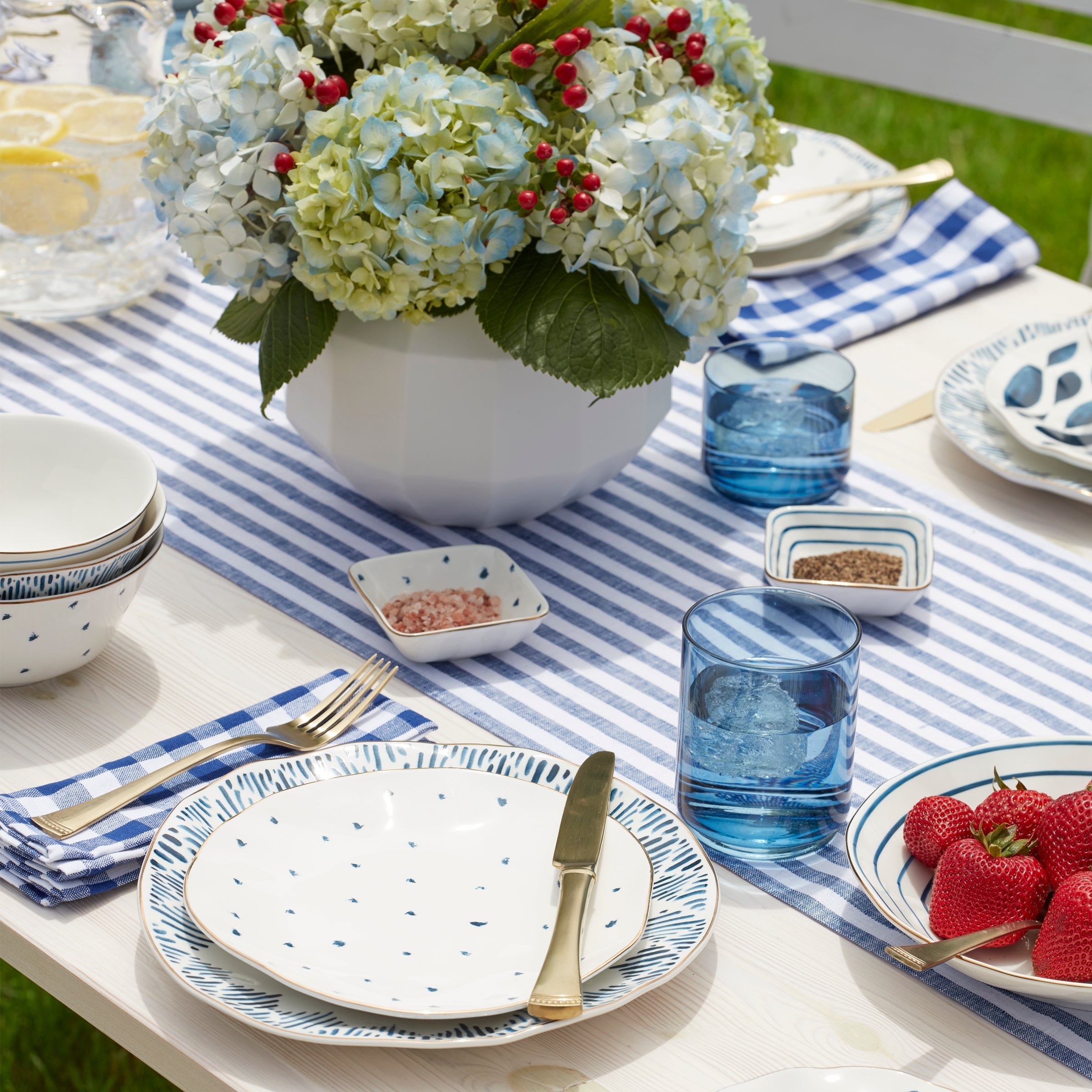 Lenox Westmore Blue Bay 12-Piece Dinnerware Set - Image 7