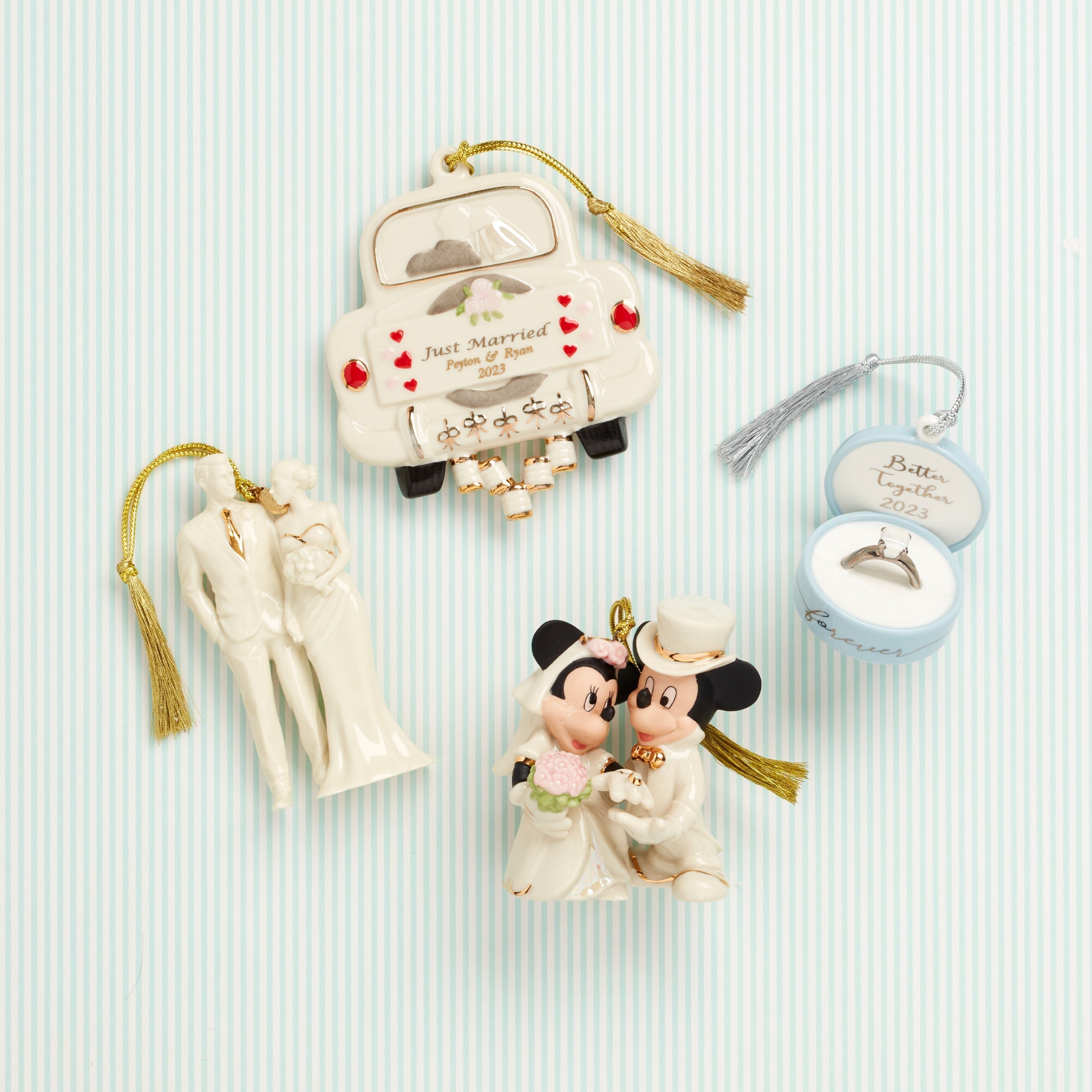 Lenox Westmore Minnie's Dream Wedding Ornament - Image 3