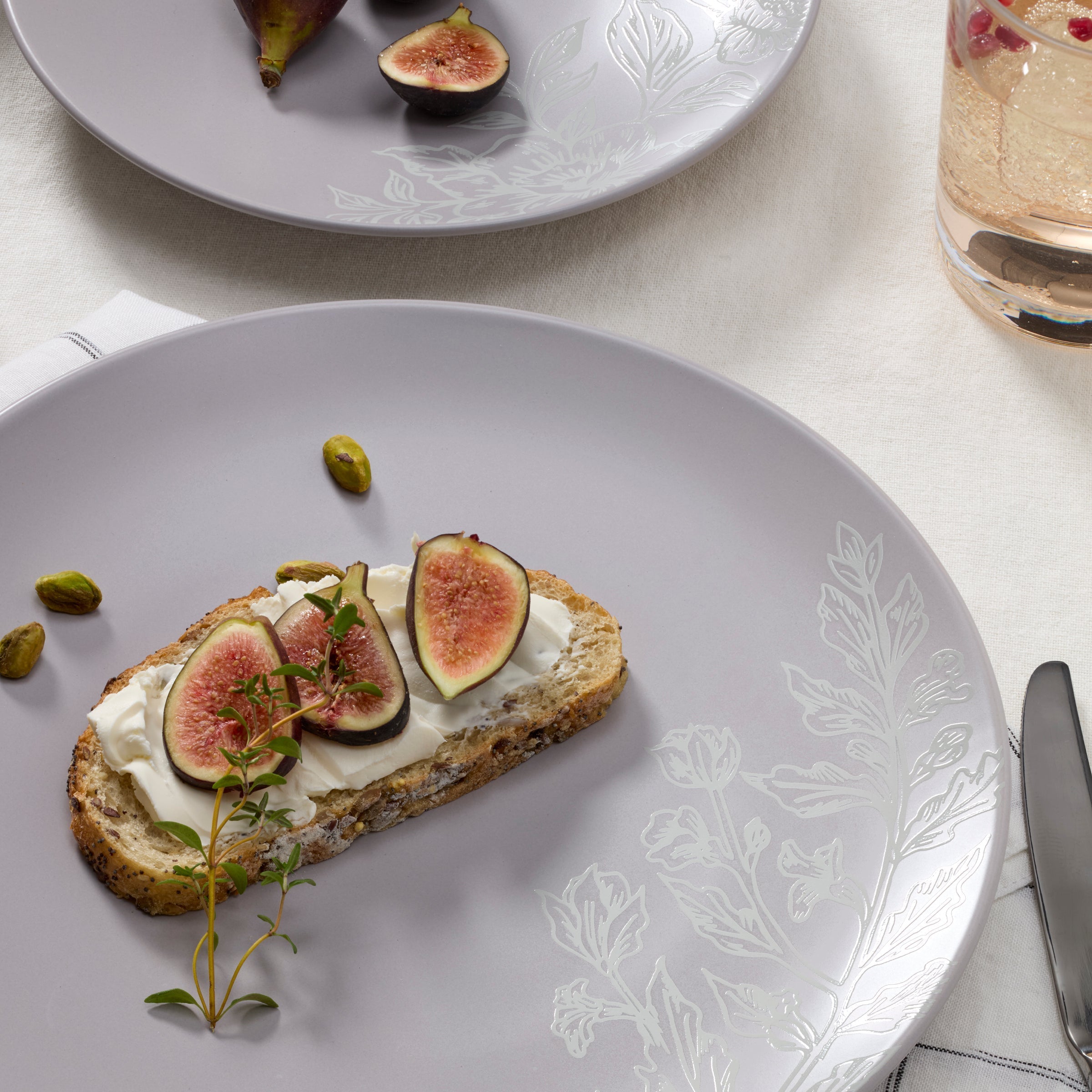 Lenox Westmore Roseto Pumice 12-Piece Dinnerware Set - Image 11