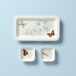 Alternative view of Lenox Westmore Butterfly Meadow Sushi Plate & Bowls