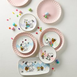 Alternative view of Lenox Westmore Snoopy Easter Hors d'Oeuvre Tray