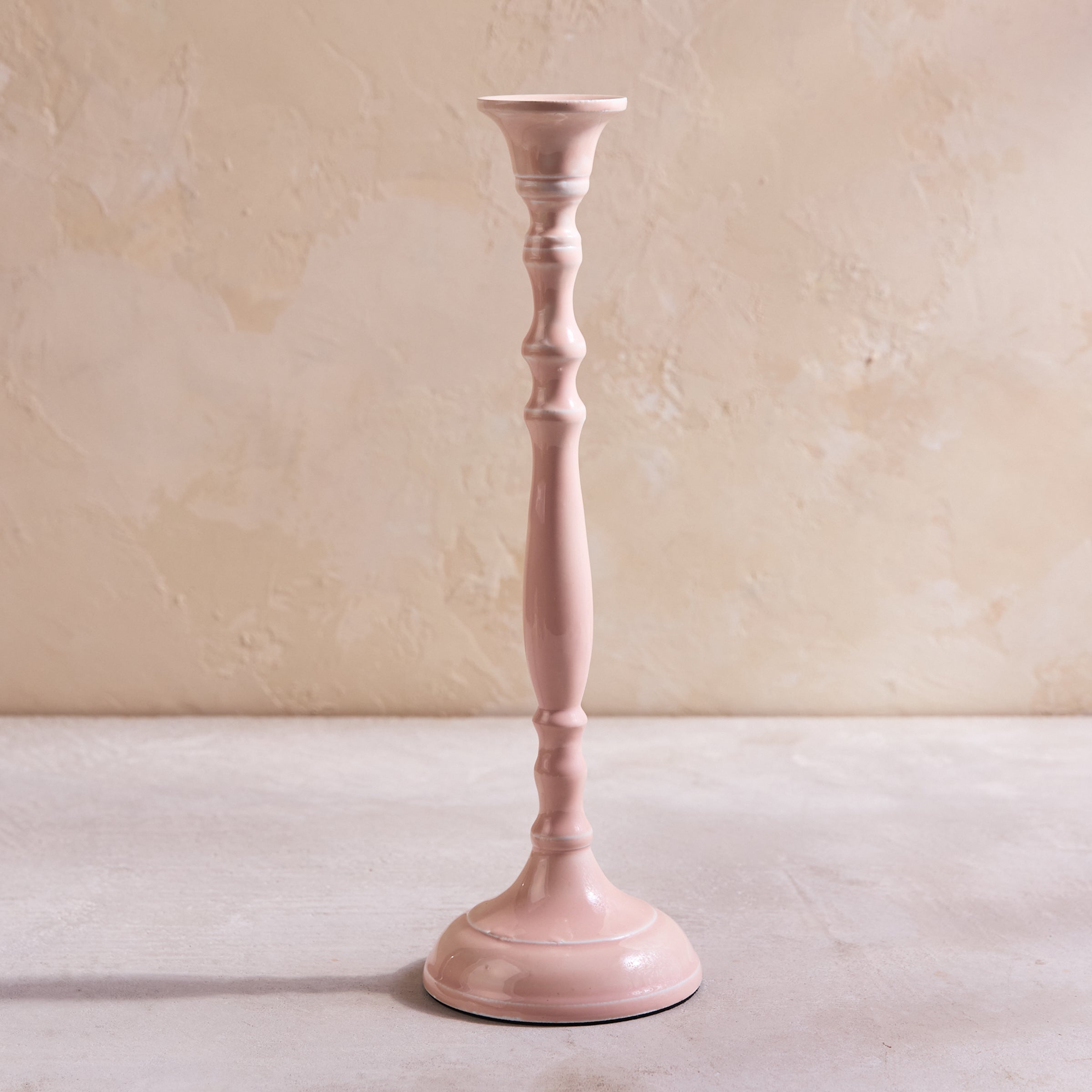 Lenox Westmore Nera Light Rose Large Candle Holder