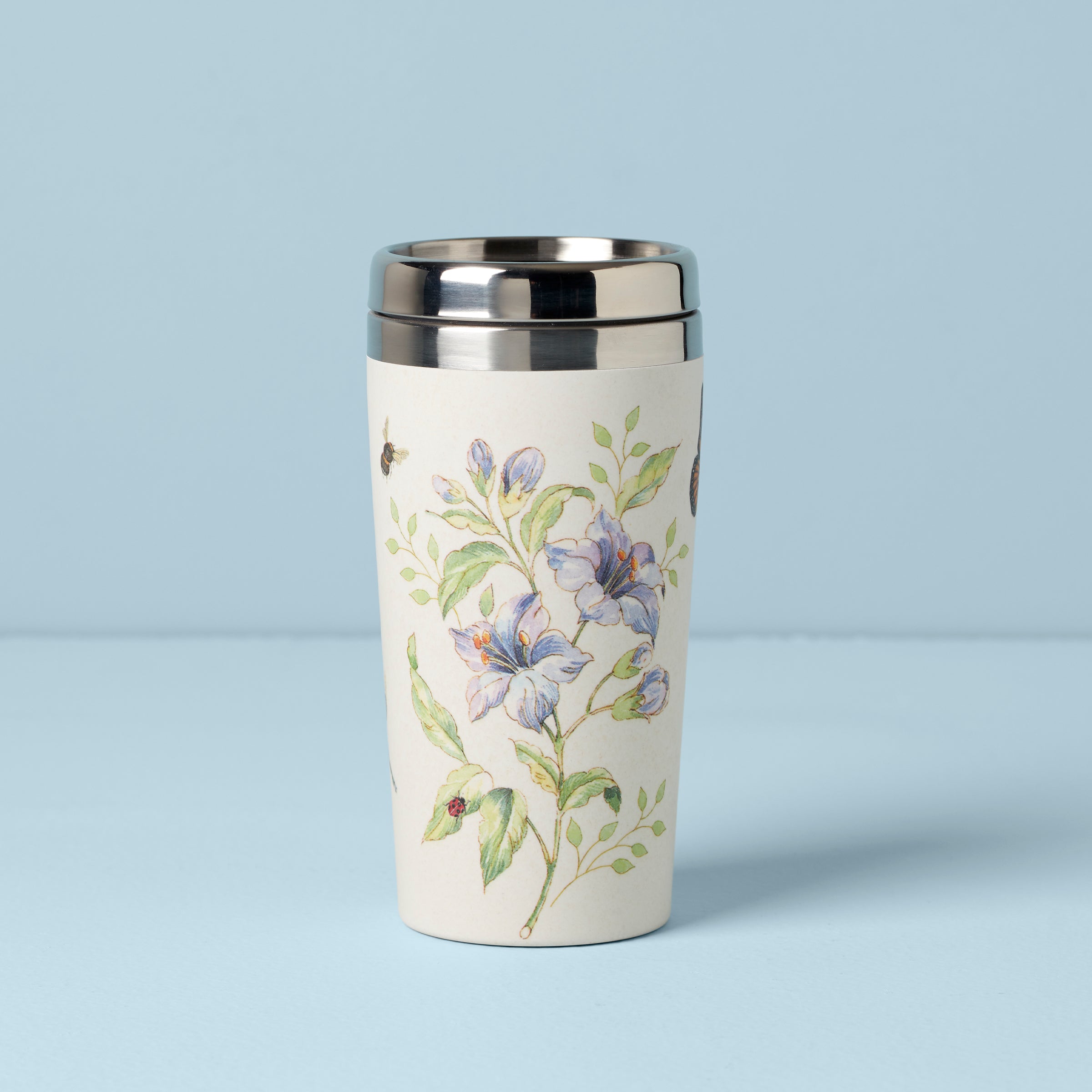 Lenox Westmore Butterfly Meadow Bamboo Travel Mug - Image 3