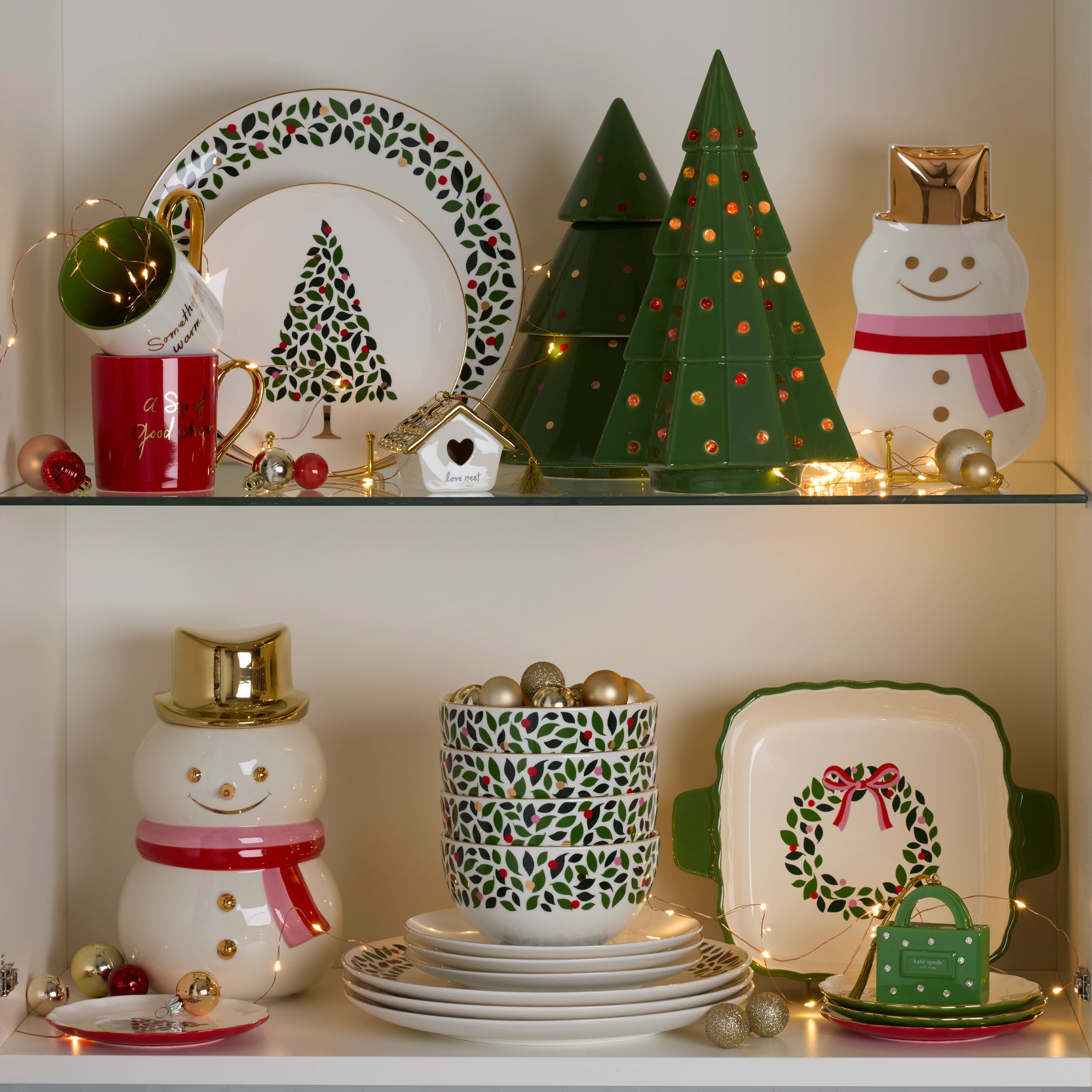 Lenox Westmore Evergreen Rim Accent Plates, Set of 4 - Image 4