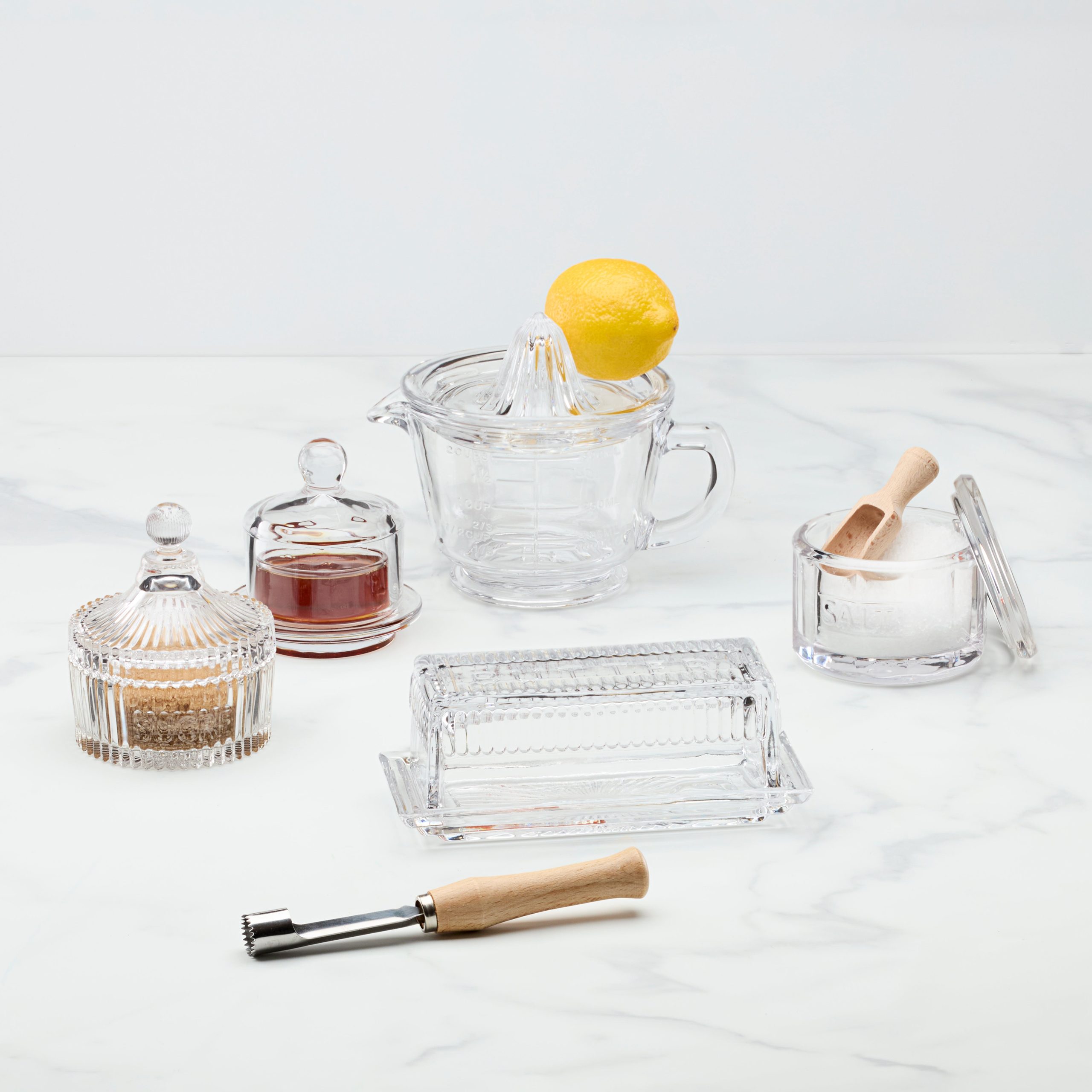 Lenox Westmore Glass Butter Dish - Image 3