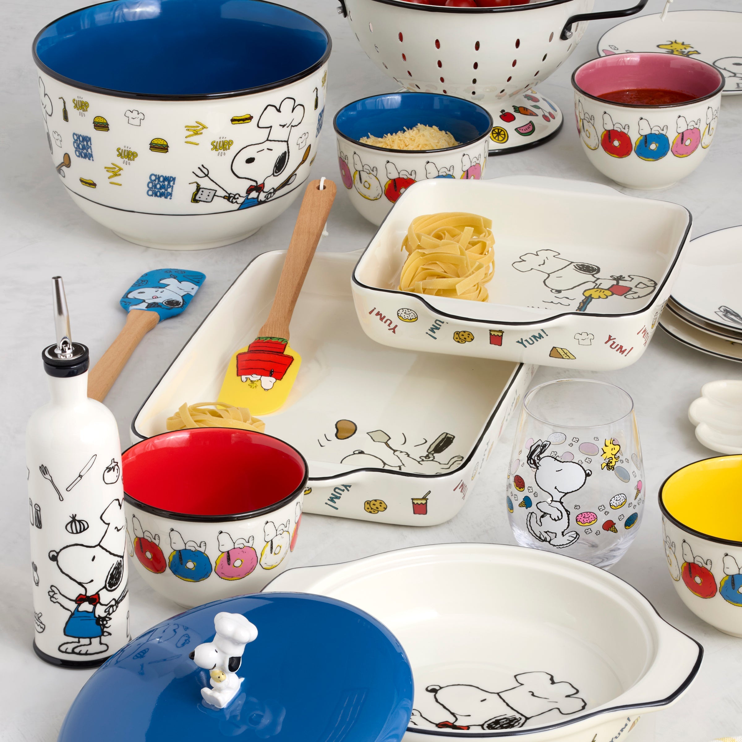 Lenox Westmore Chef Snoopy Dessert Bowls, Set of 4 - Image 3