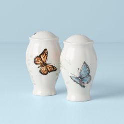 Lenox Westmore Butterfly Meadow Salt & Pepper Shakers